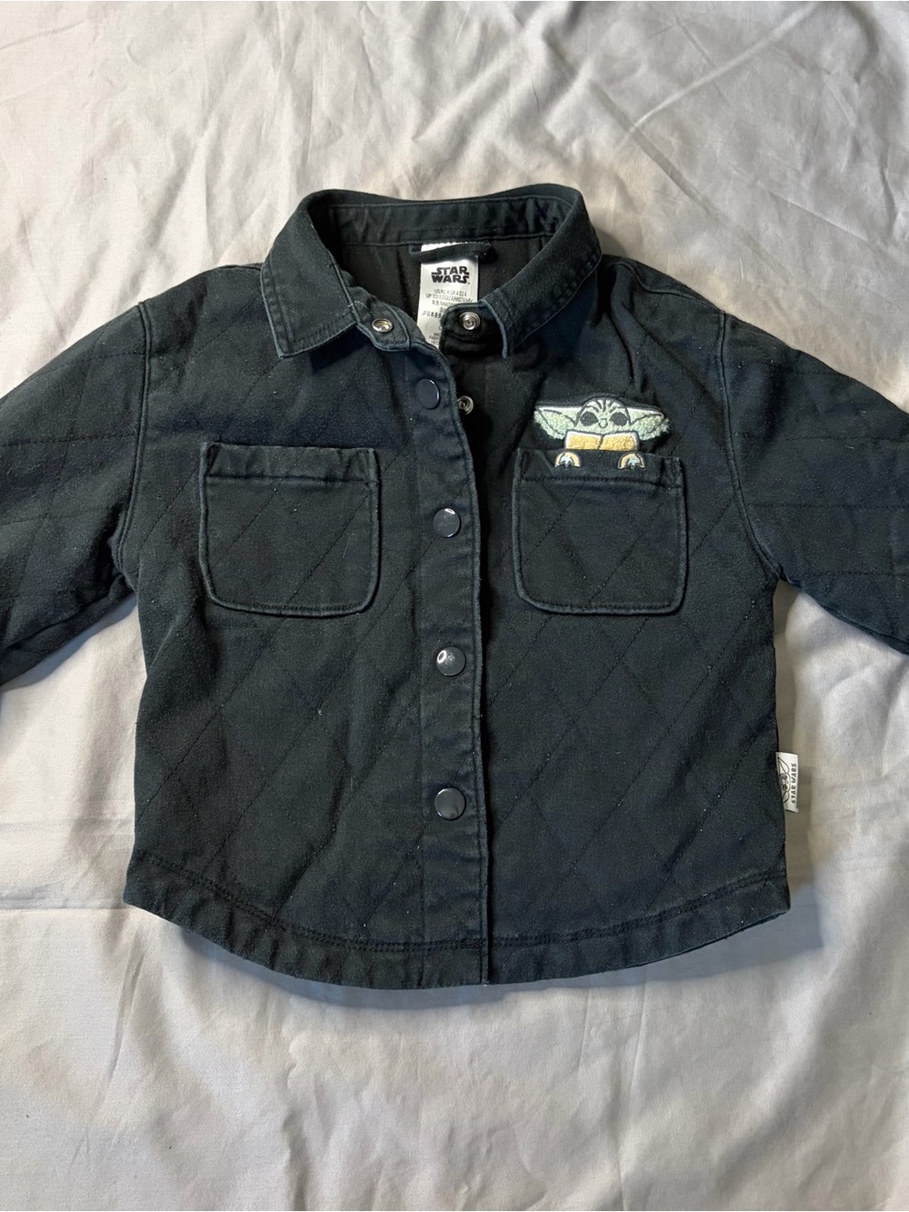 Kids Baby Yoda Jacket